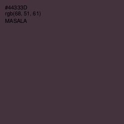 #44333D - Masala Color Image