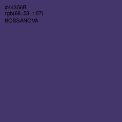 #44356B - Bossanova Color Image