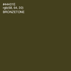 #44401E - Bronzetone Color Image