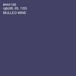 #444166 - Mulled Wine Color Image