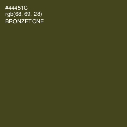 #44451C - Bronzetone Color Image