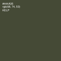 #444A35 - Kelp Color Image