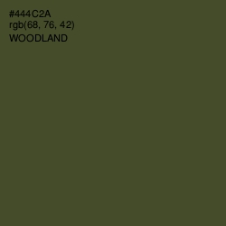 #444C2A - Woodland Color Image