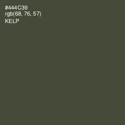 #444C39 - Kelp Color Image