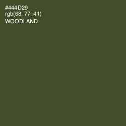 #444D29 - Woodland Color Image