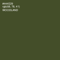 #444E29 - Woodland Color Image