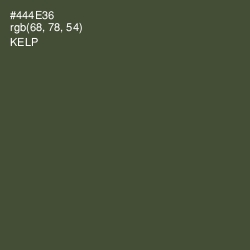 #444E36 - Kelp Color Image