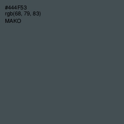 #444F53 - Mako Color Image