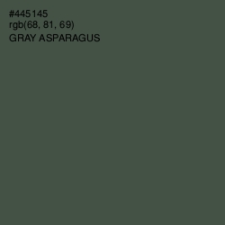 #445145 - Gray Asparagus Color Image