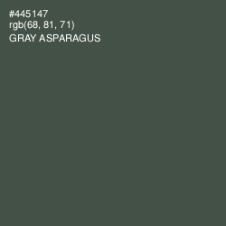 #445147 - Gray Asparagus Color Image