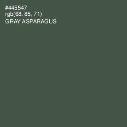 #445547 - Gray Asparagus Color Image