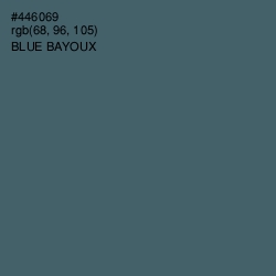 #446069 - Blue Bayoux Color Image