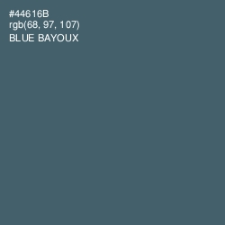 #44616B - Blue Bayoux Color Image