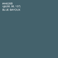 #44626B - Blue Bayoux Color Image