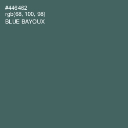 #446462 - Blue Bayoux Color Image