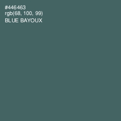 #446463 - Blue Bayoux Color Image