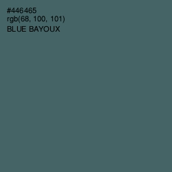 #446465 - Blue Bayoux Color Image