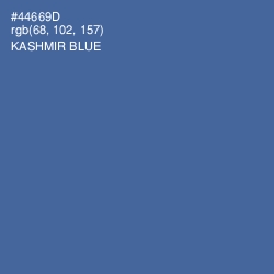 #44669D - Kashmir Blue Color Image