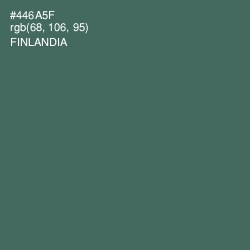 #446A5F - Finlandia Color Image