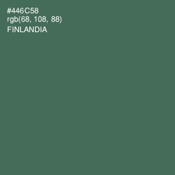 #446C58 - Finlandia Color Image