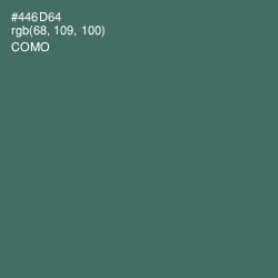 #446D64 - Como Color Image