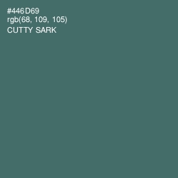 #446D69 - Cutty Sark Color Image