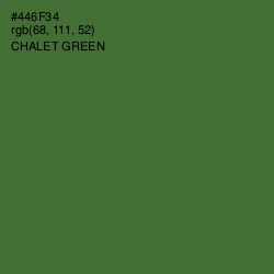 #446F34 - Chalet Green Color Image