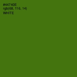 #44740E - Green Leaf Color Image