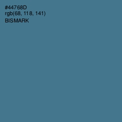 #44768D - Bismark Color Image