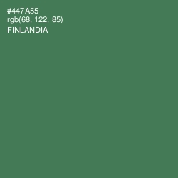 #447A55 - Finlandia Color Image
