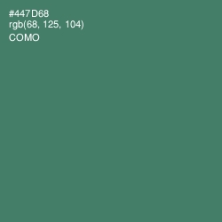 #447D68 - Como Color Image