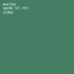 #447F65 - Como Color Image