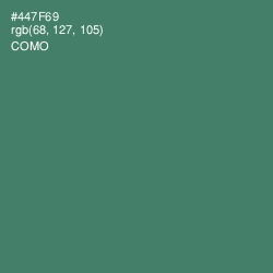 #447F69 - Como Color Image