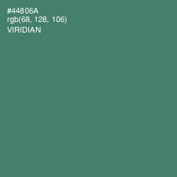 #44806A - Viridian Color Image