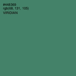 #448369 - Viridian Color Image