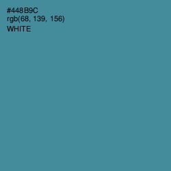 #448B9C - Smalt Blue Color Image