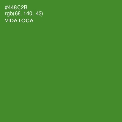 #448C2B - Vida Loca Color Image