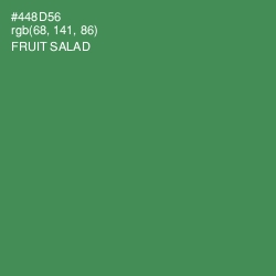 #448D56 - Fruit Salad Color Image