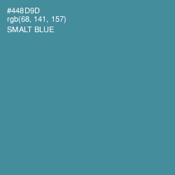 #448D9D - Smalt Blue Color Image