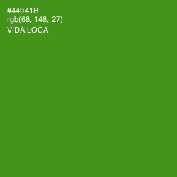 #44941B - Vida Loca Color Image