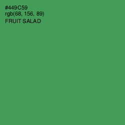 #449C59 - Fruit Salad Color Image