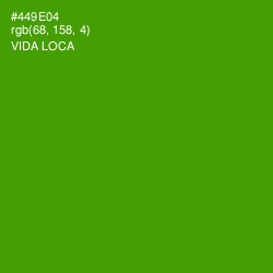 #449E04 - Vida Loca Color Image