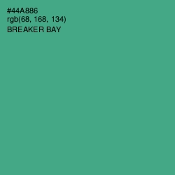 #44A886 - Breaker Bay Color Image
