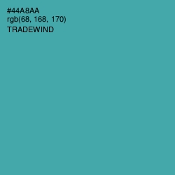 #44A8AA - Tradewind Color Image