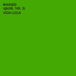 #44A903 - Vida Loca Color Image