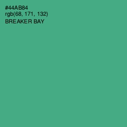 #44AB84 - Breaker Bay Color Image