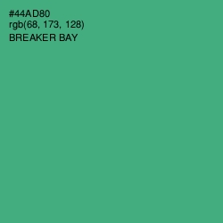 #44AD80 - Breaker Bay Color Image