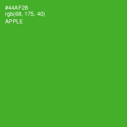 #44AF28 - Apple Color Image