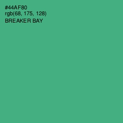 #44AF80 - Breaker Bay Color Image