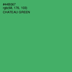 #44B067 - Chateau Green Color Image